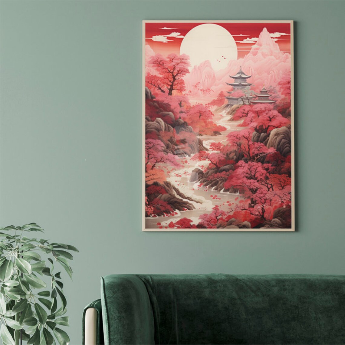 Hokusai Japanese Landscape Art Print - Image 2