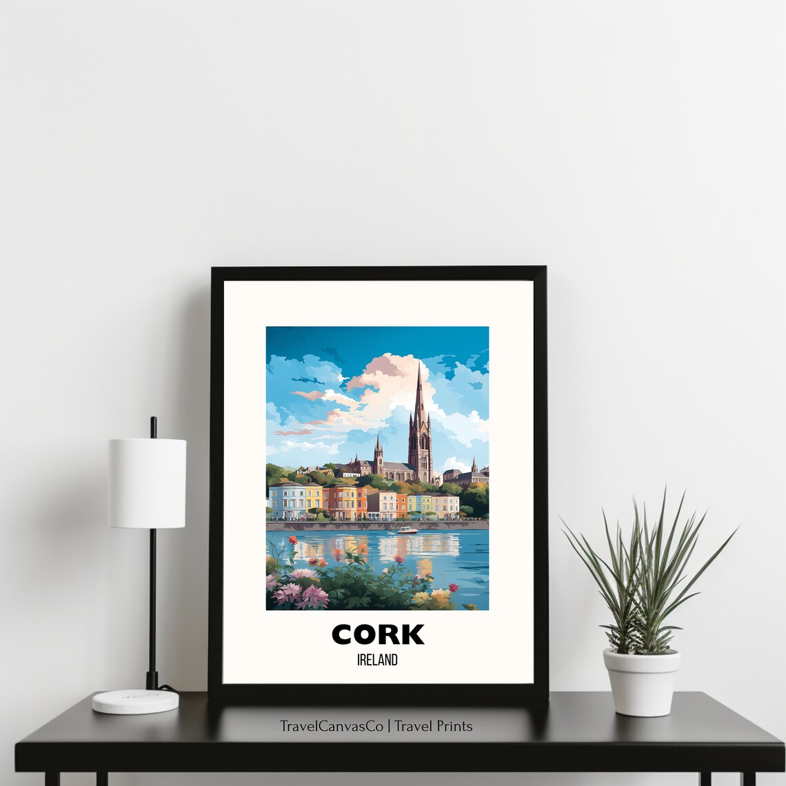 Cork Ireland Travel Poster, City Poster Decor - Image 3