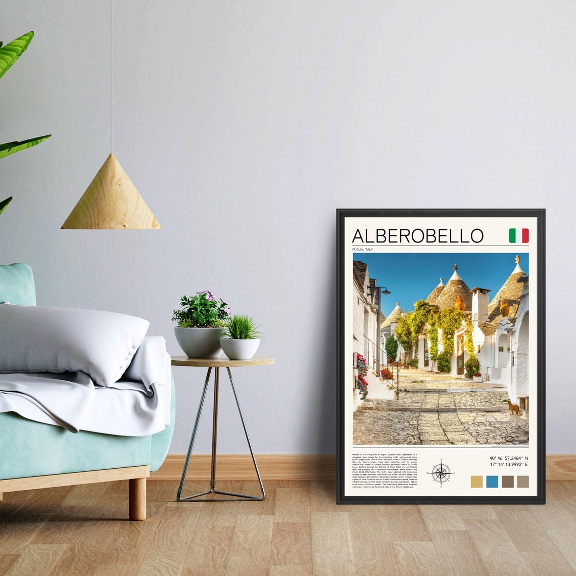 Alberobello Print Alberobello Wall Art Alberobello Trulli Houses Alberobello Puglia Poster Alberobello Rione Monti Puglia Travel Print - Image 4