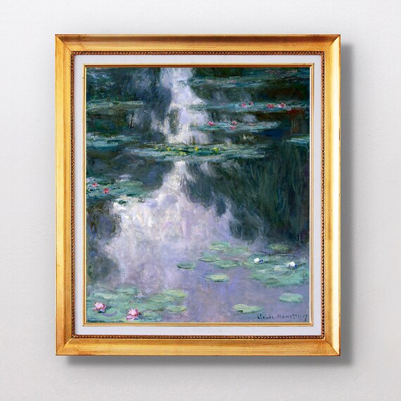 Claude Monet Water Lilies Nymphas Fine Art Glice 1907 Sku 0100