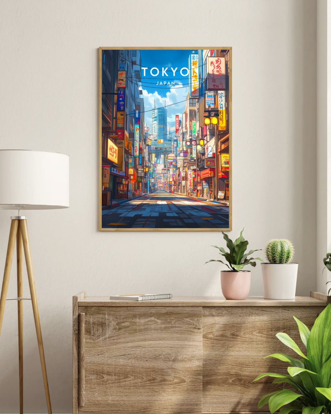 Tokyo Travel Poster, Japan Travel Wall Art - Image 3