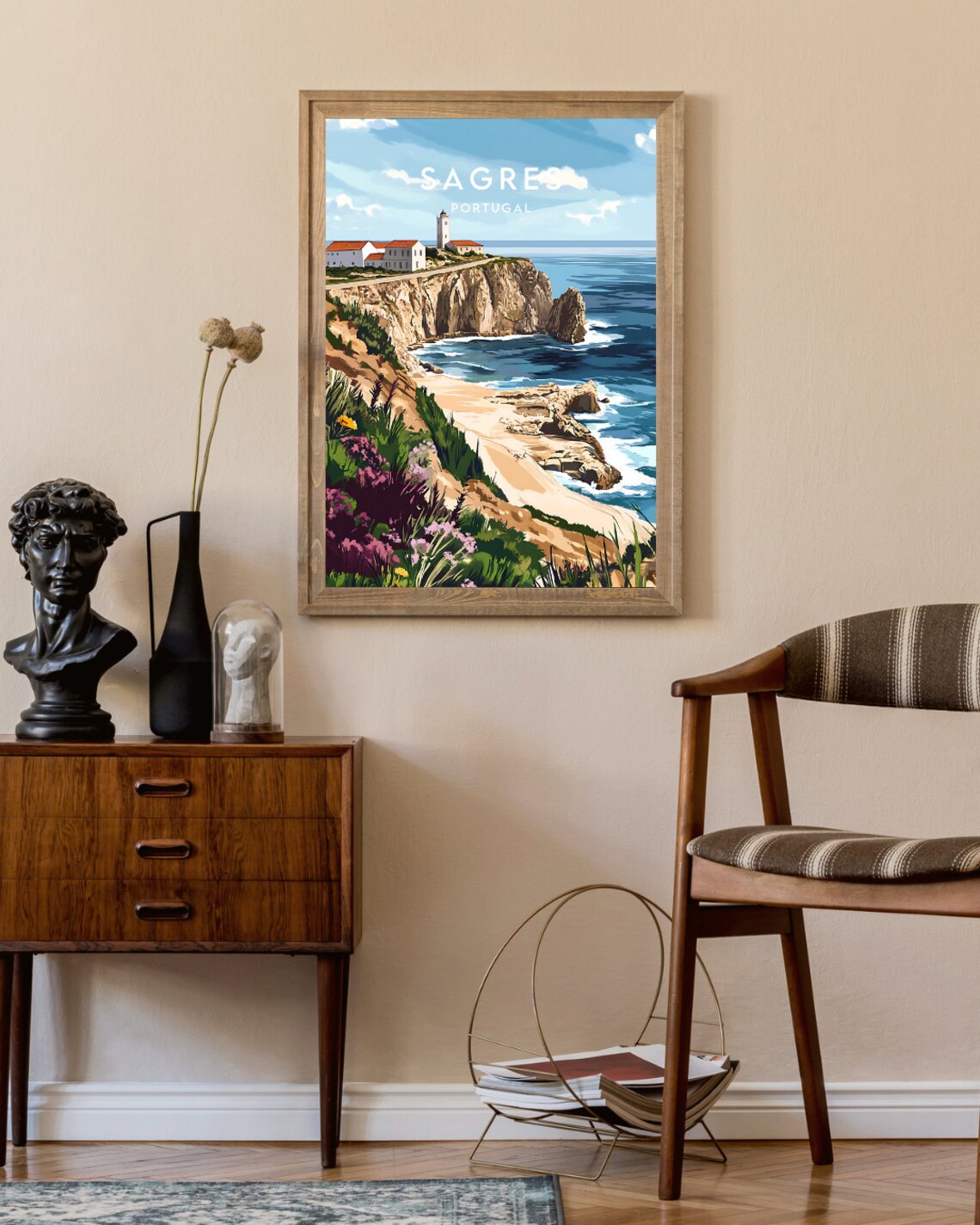 Sagres Travel Poster, Portugal Europe Wall Art - Image 2