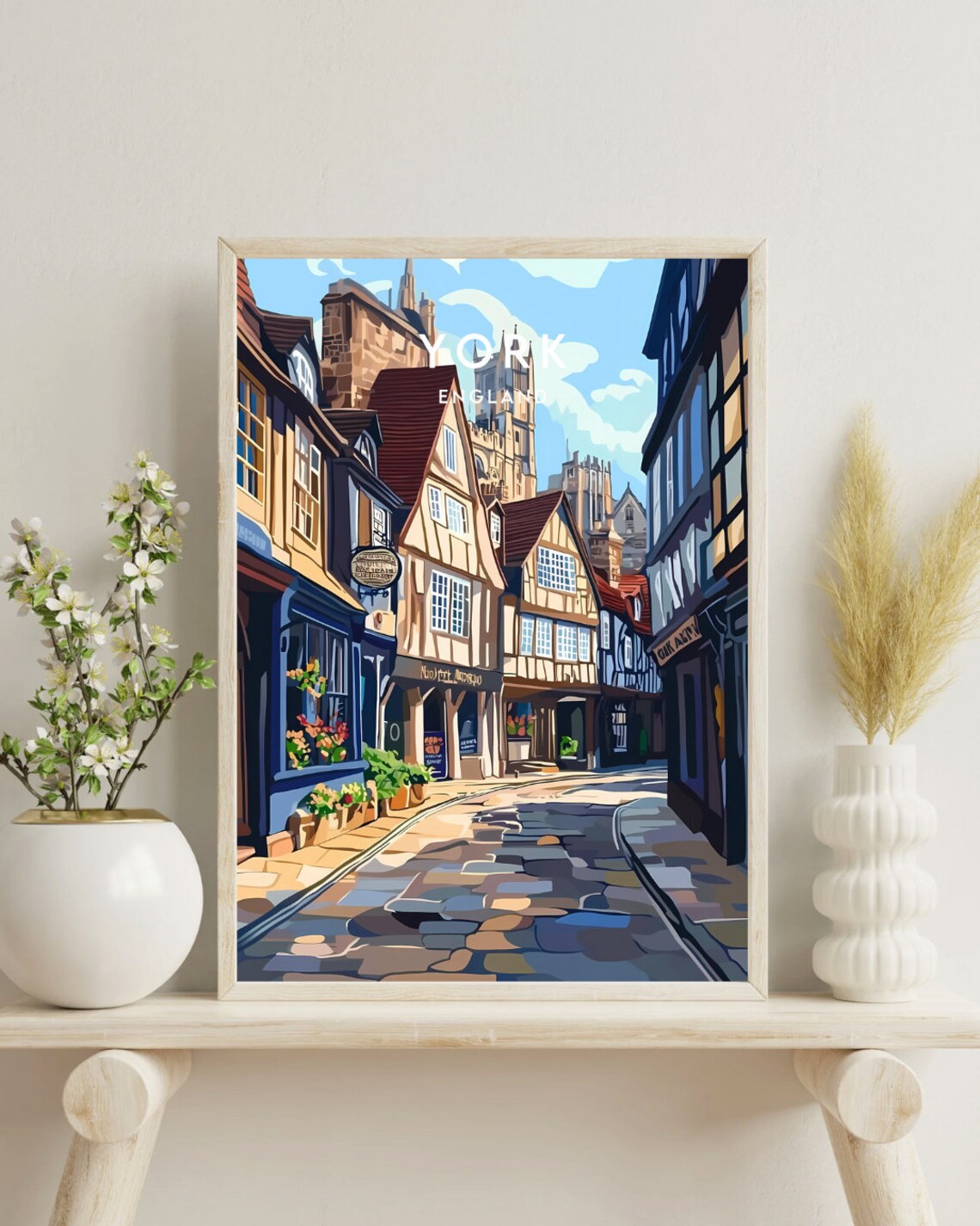 York Travel Poster, England, Britain Wall Art - Image 4