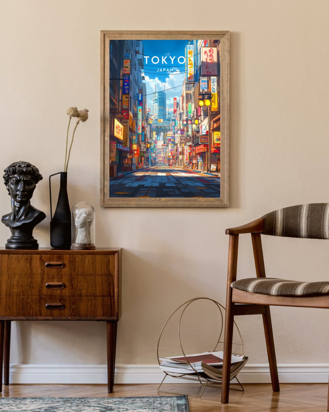 Tokyo Travel Poster, Japan Travel Wall Art - Image 2