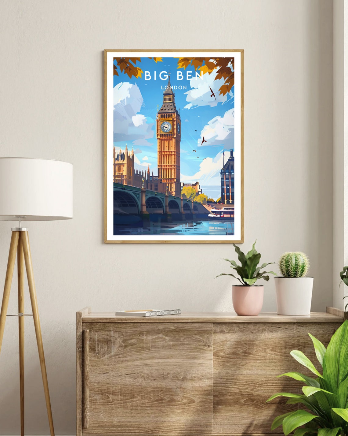 Big Ben Travel Print London Big Ben Poster London Poster Travel Wall Art London Print England Europe London Big Ben Poster Uk - Image 3