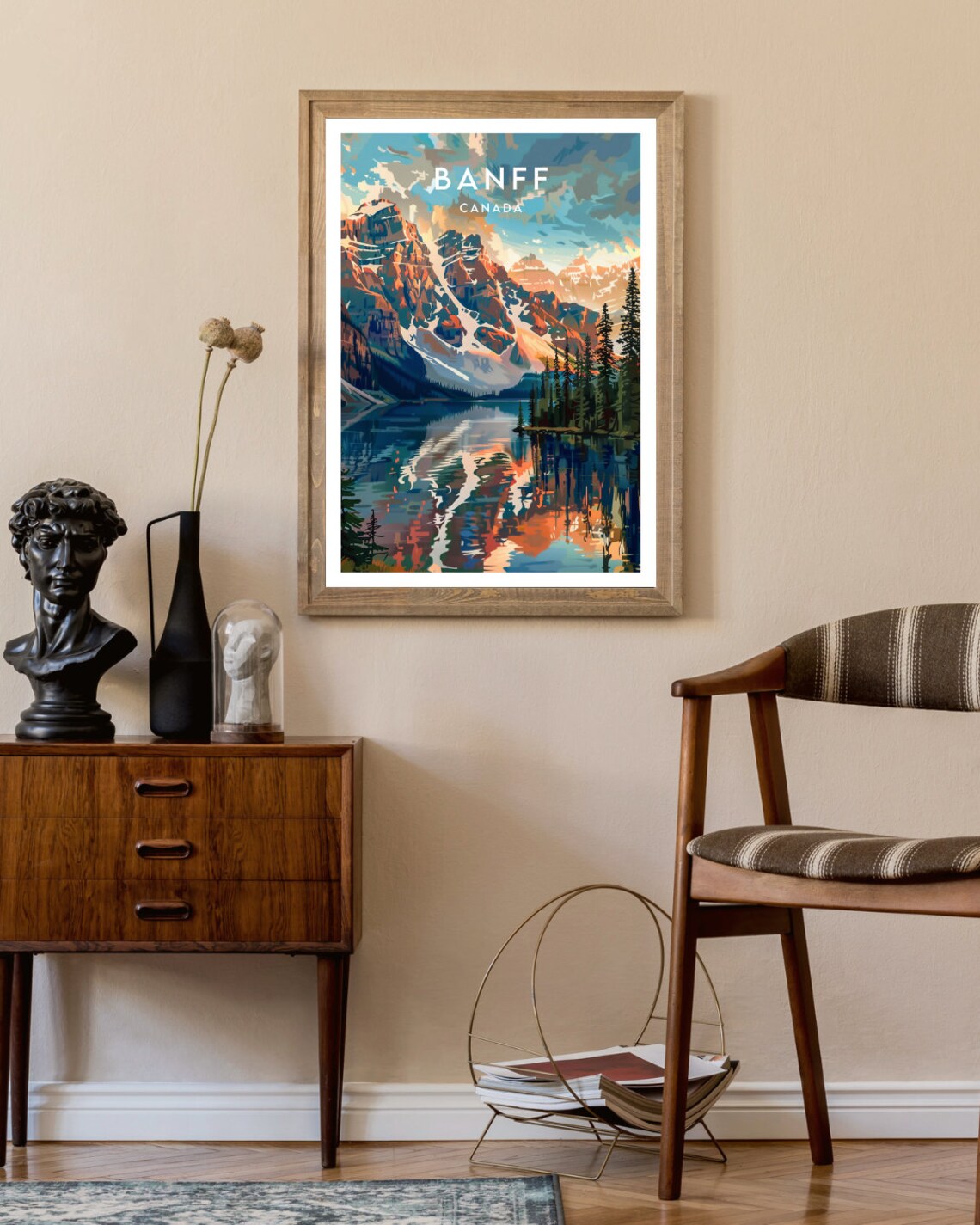 Banff Travel Poster, Canada Landscape Wall Art - Image 2