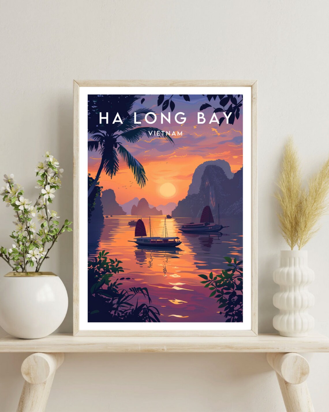 Ha Long Bay Travel Wall Art Print - Image 4