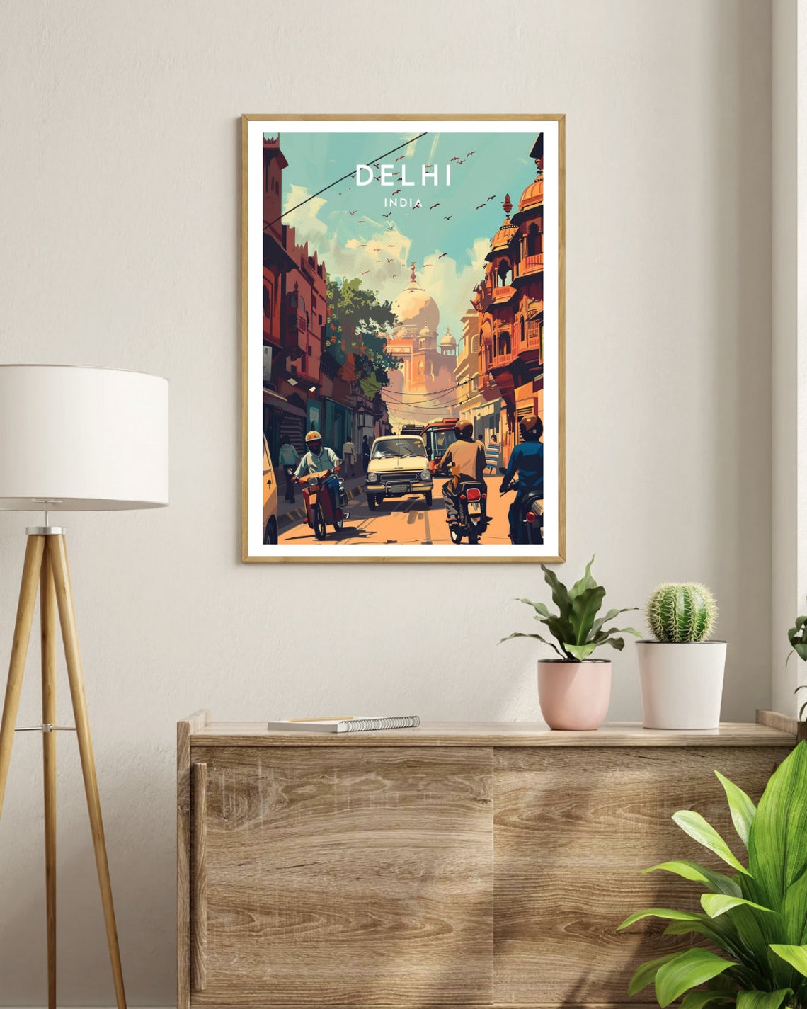Delhi Travel Print India Delhi Poster India Poster Travel Wall Art India Print New Delhi New Delhi Poster India Gate Poster India - Image 3