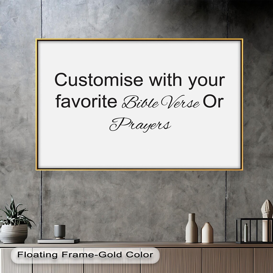 Custom Bible Verse Wooden Wall Art, Christian Gift - Image 3