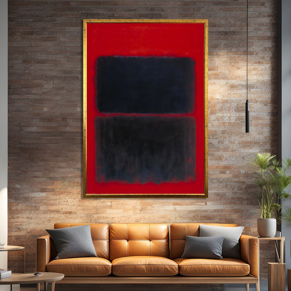 Mark Rothko Style Abstract Art Print