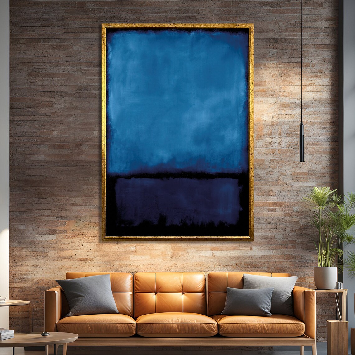 Mark Rokhto Inspired Abstract Art, Modern Decor
