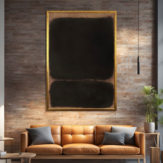 Mark Rothko Style Abstract Wall Art