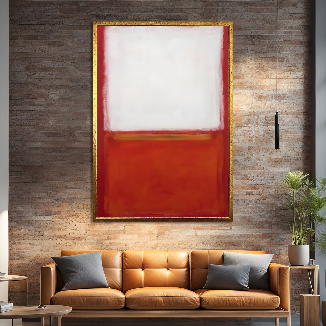 Mark Rothko Style Abstract, Minimalist Wall Art