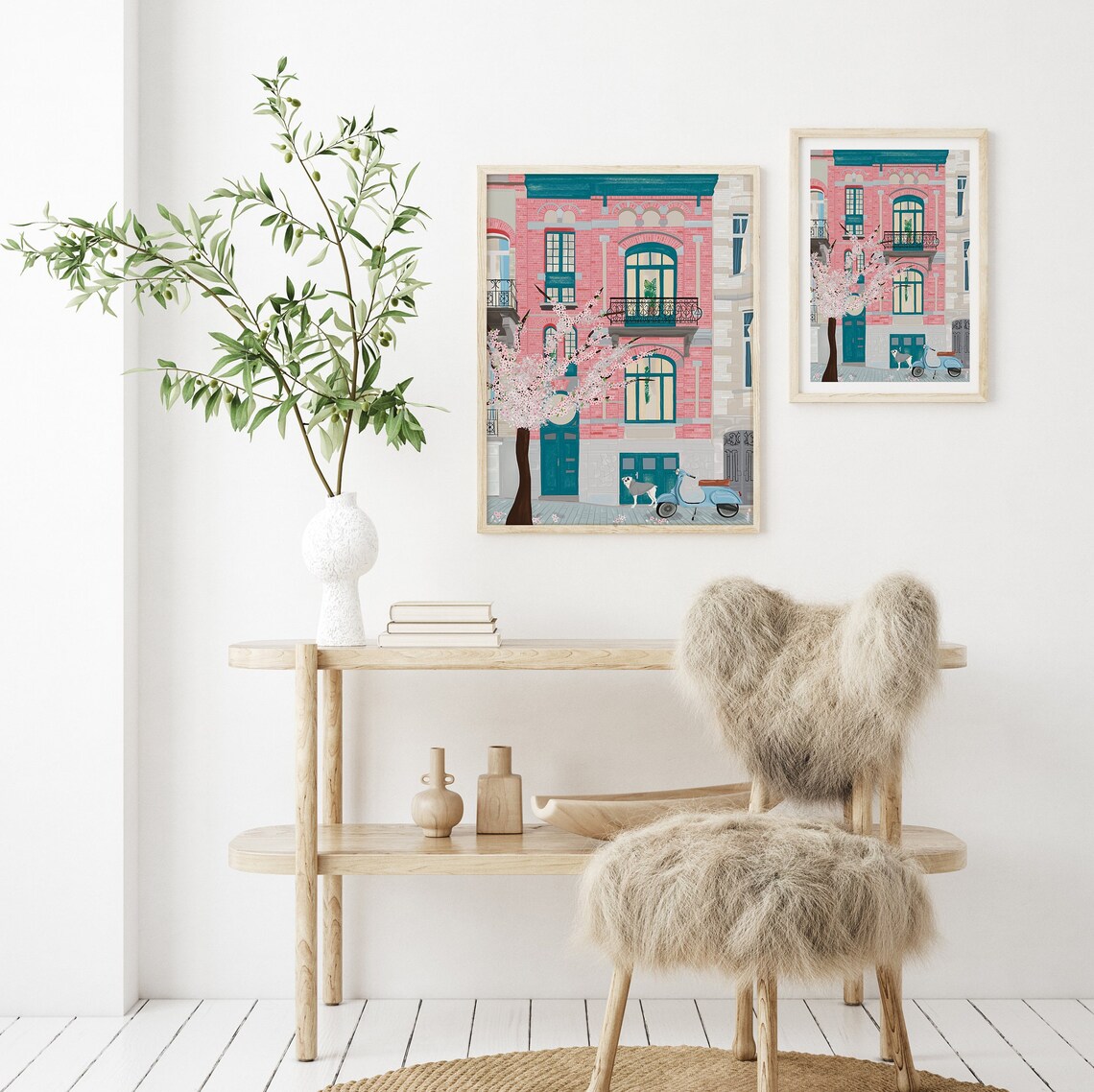 Brussels Travel Print Belgium Wall Art Brussels City Art Belgium Illustration Brussels Art Print Belgium Travel Poster Brussels City - Image 3