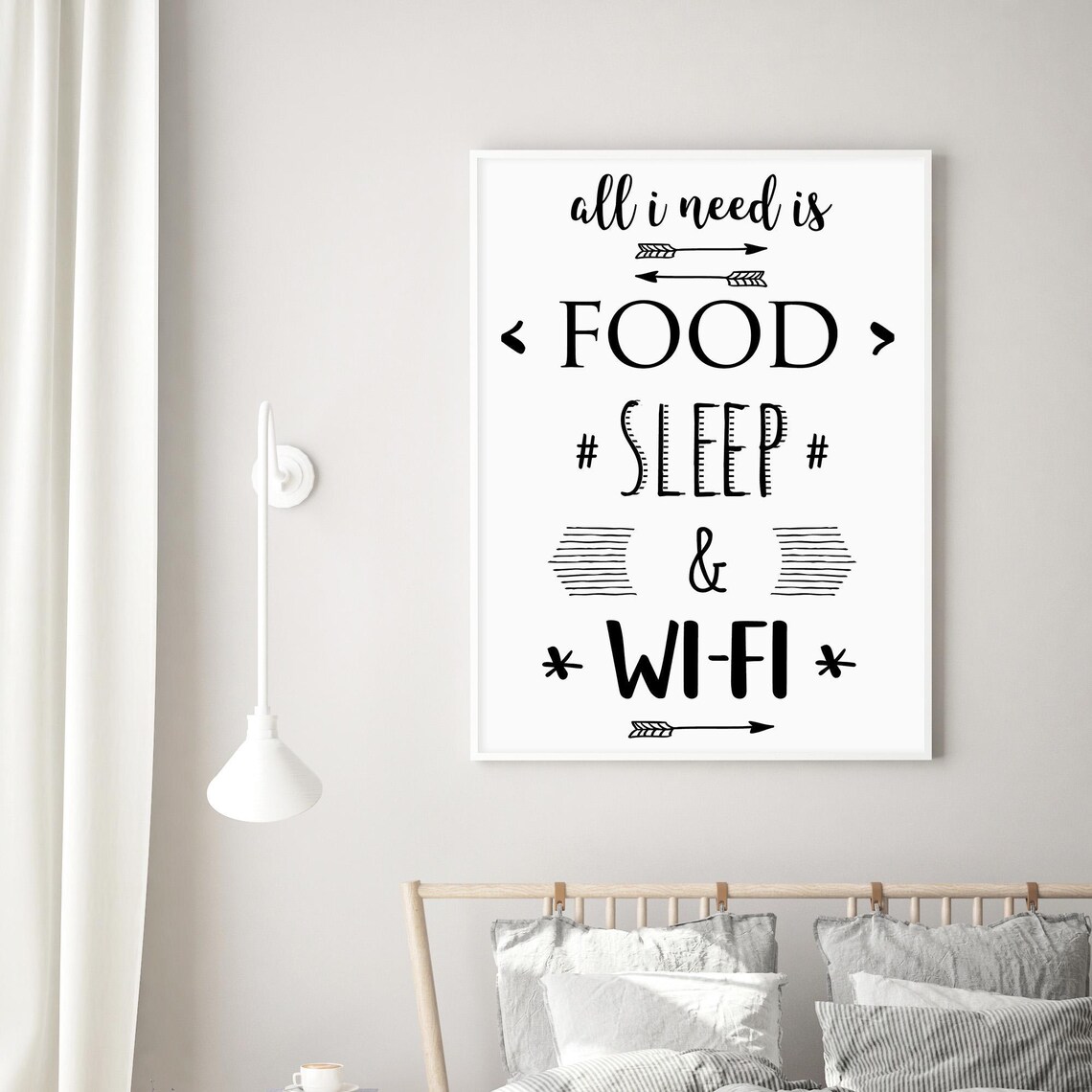 Funny Quotes Art Print, Bedroom and Dorm Decor - Image 2