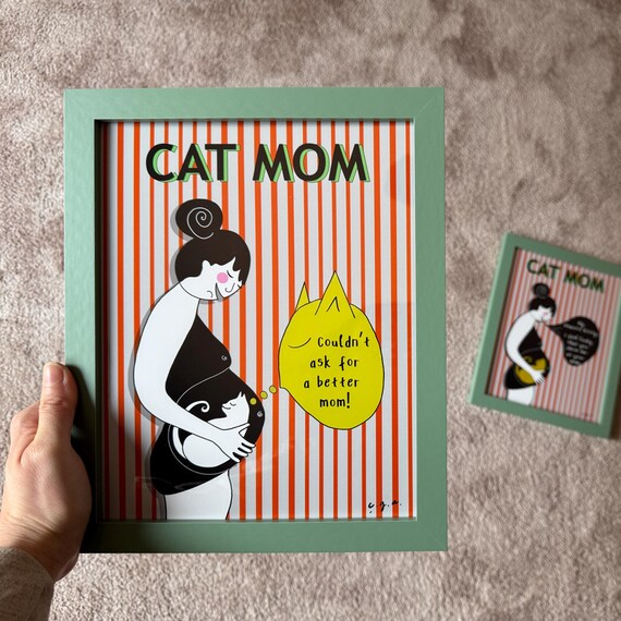 Cat Mom Kitty Mummy Mothers Day Message From My Kitty