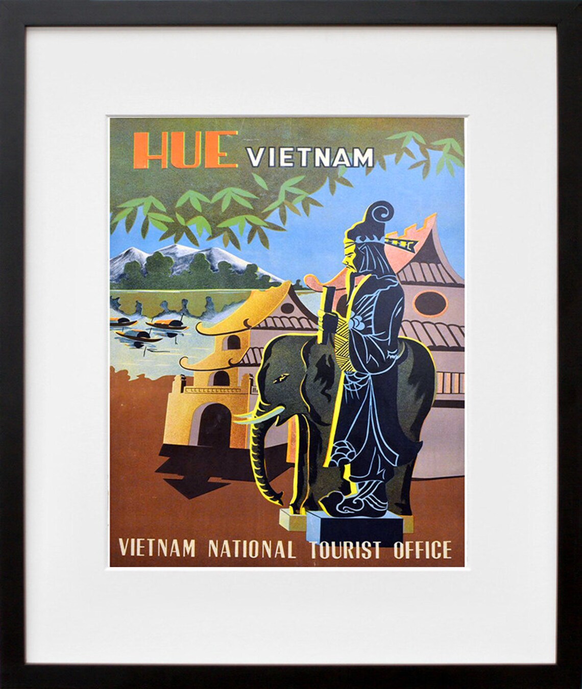 Vietnam Travel Poster Print, Asia Wall Decor - Image 2