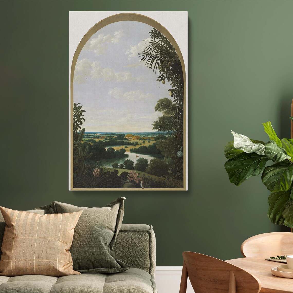 Landscape In Brazil 1652, Historical Tropical Scenery - Image 3
