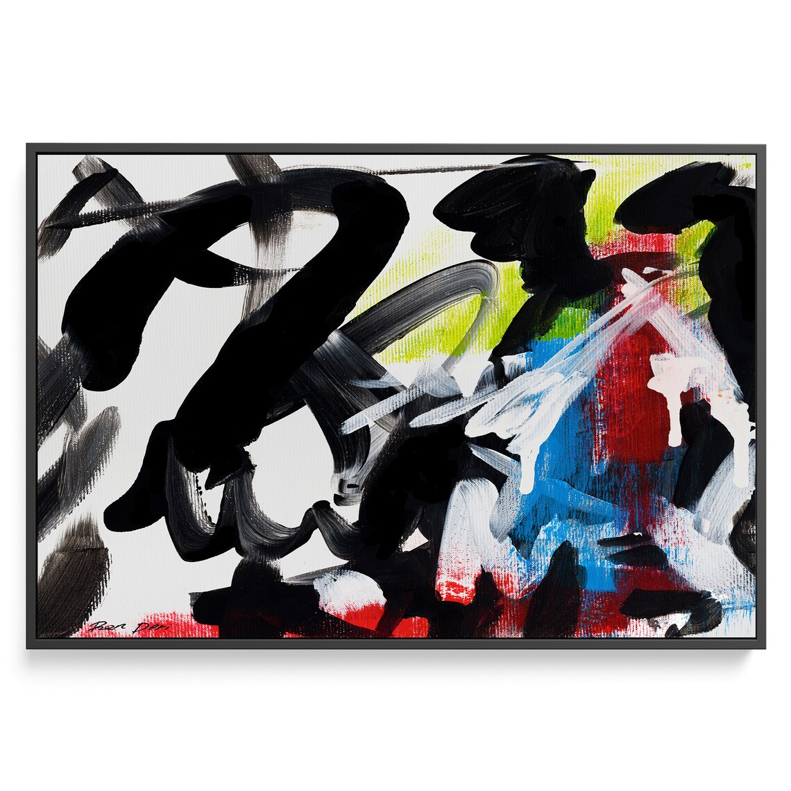 Graffiti Abstract Wall Art Print, Modern Minimalism - Image 4
