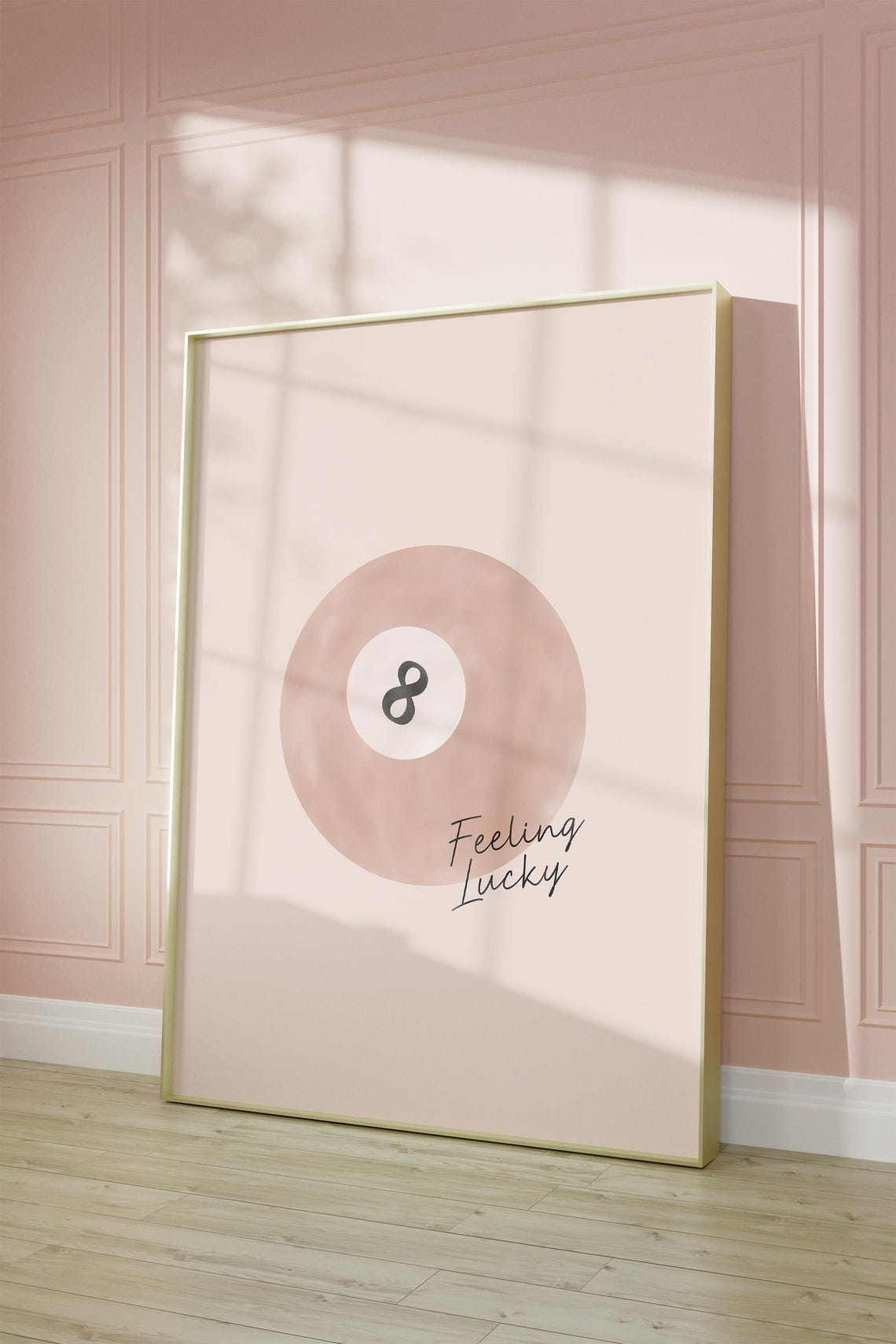 Sweet Feeling Lucky Blush 8 Ball Preppy Retro Cute Decor Poster - Image 3