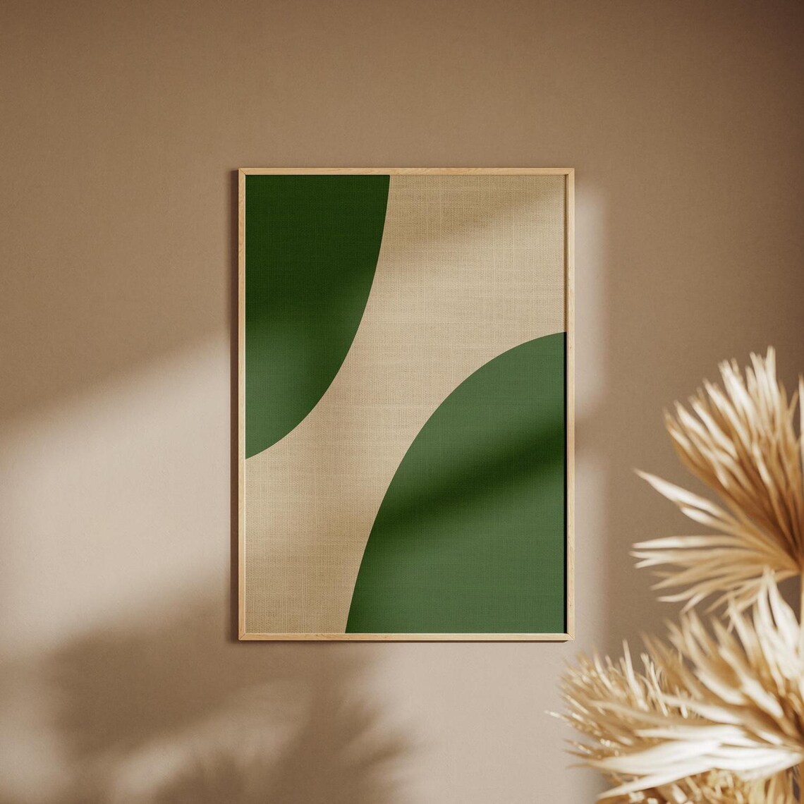 Minimal Wall Art, Boho Living Room Decor Print - Image 4