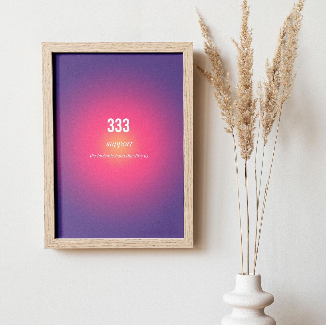 Aura Poster Support, Spiritual Home Office Decor - Image 5