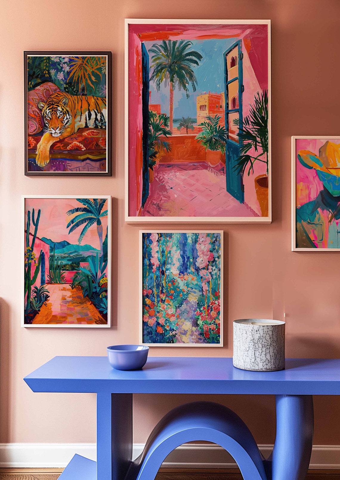 Dopamine Colorful Maximalist Gallery Wall Display Art Poster - Image 3