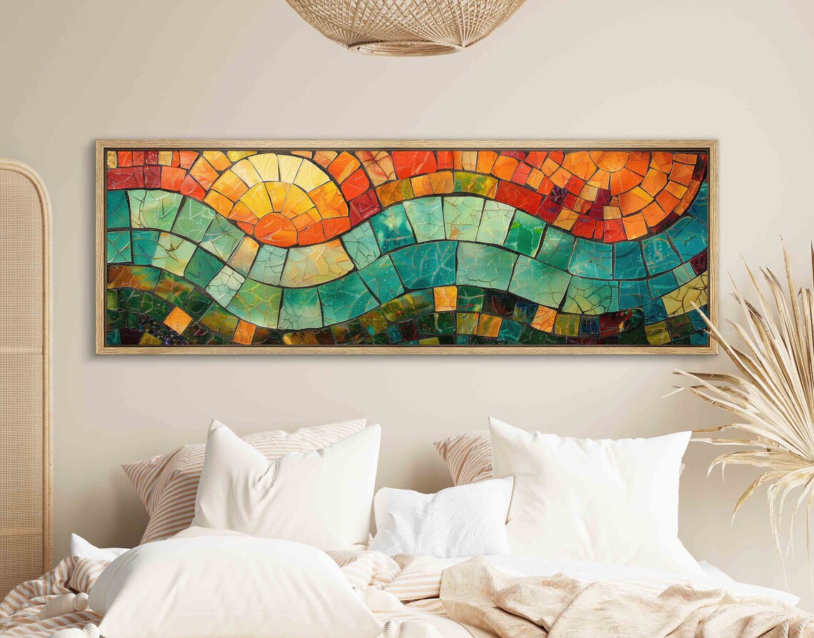Mid Century Modern Wall Art Print, Boho Decor - Image 2