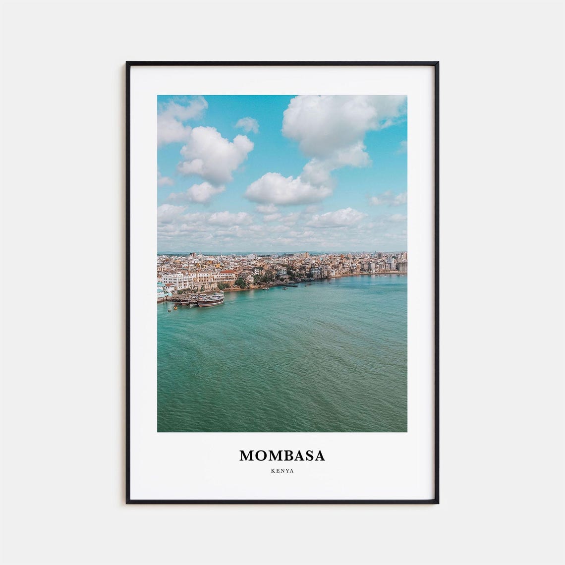Mombasa Print Mombasa Photo Poster Mombasa Travel Wall Art Mombasa Map Print Mombasa Photography Print Mombasa Wall Dcor Kenya