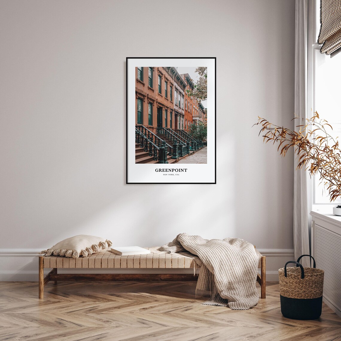 Greenpoint Travel Poster, New York Place Print - Image 3
