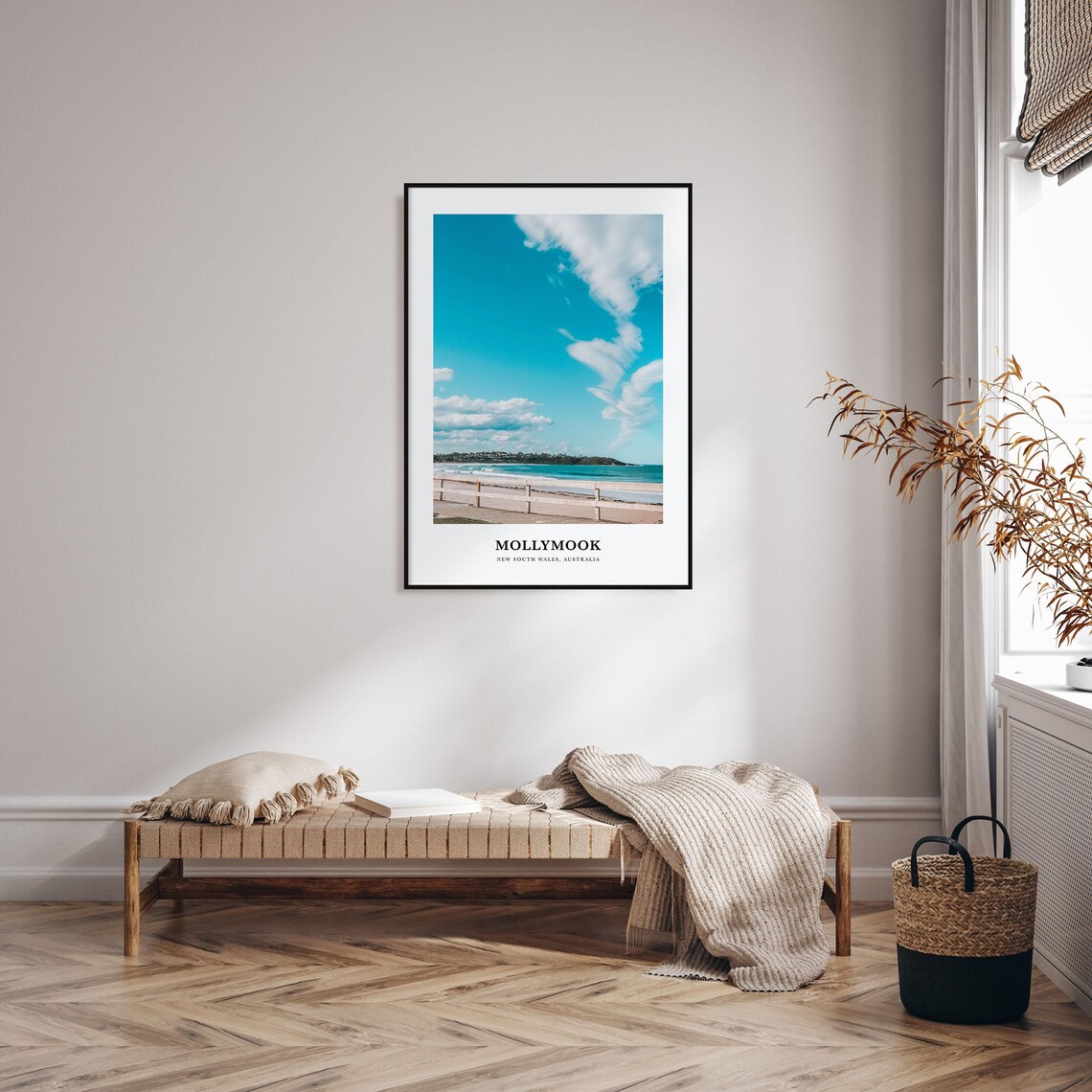 Mollymook Print Mollymook Photo Poster Mollymook Travel Wall Art Mollymook Map Print Mollymook Photography New South Wales Australia - Image 4