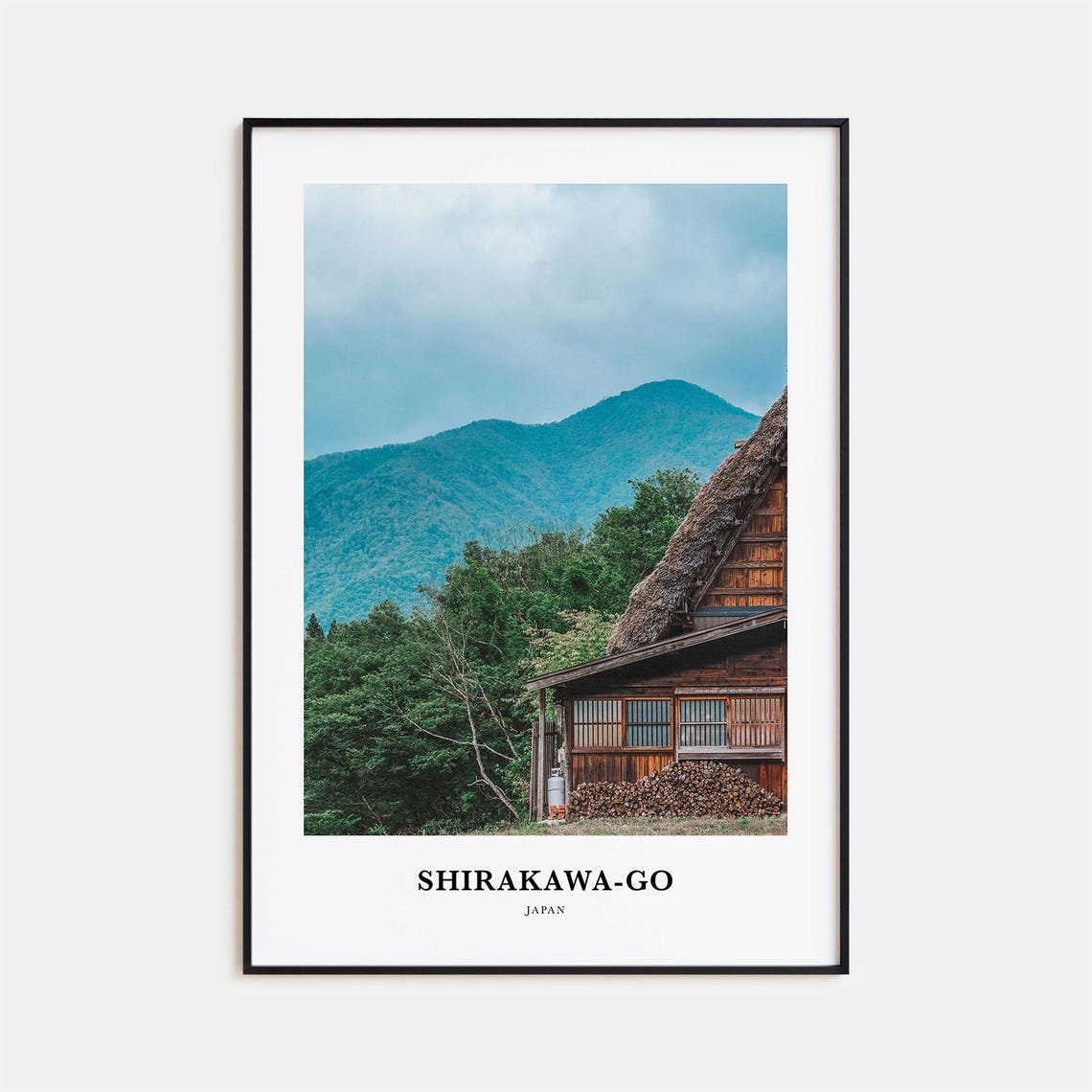 Shirakawa Go Print Shirakawa Go Photo Poster Shirakawa Go Travel Wall Art Shirakawa Go Map Print Shirakawa Go Photography Print Japan