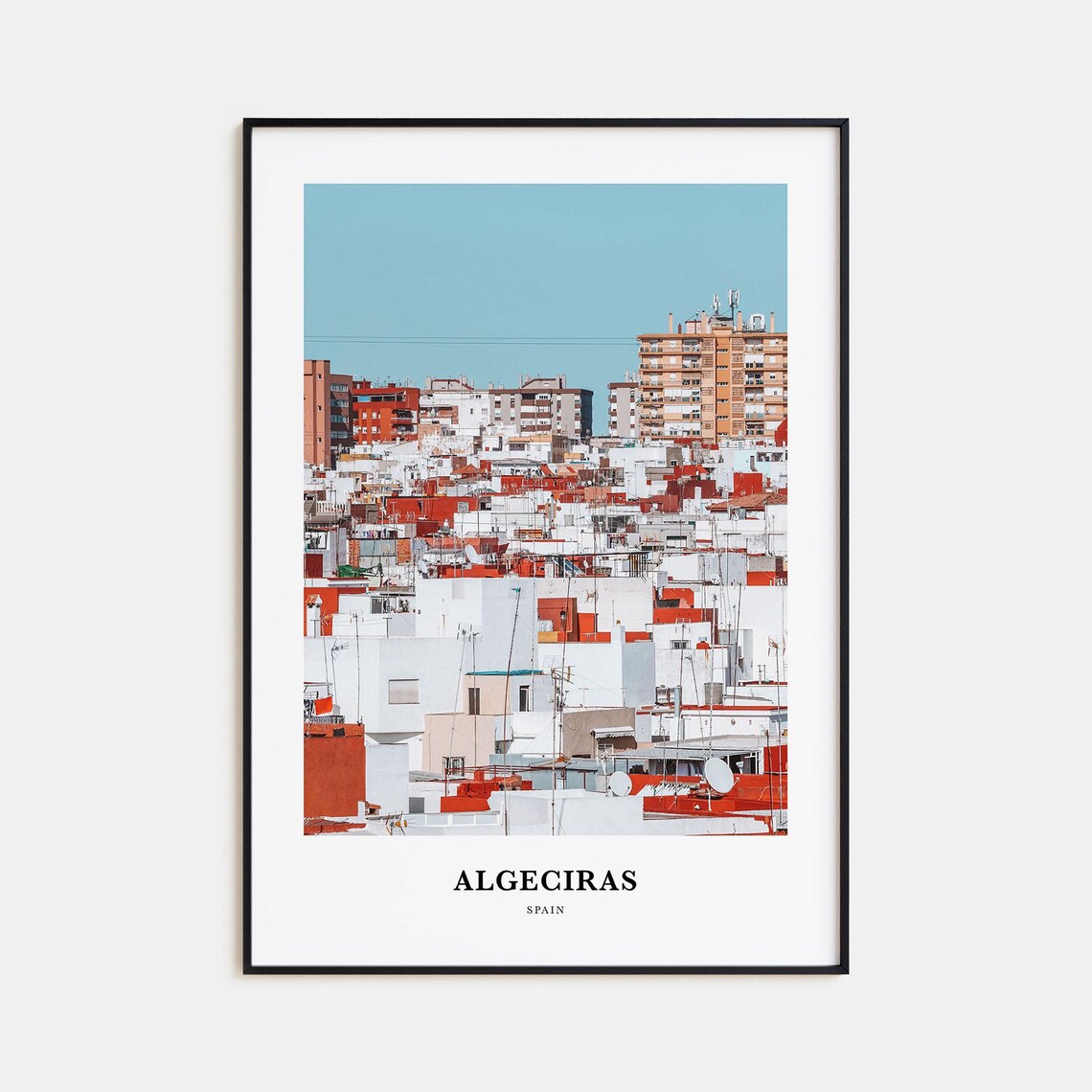 Algeciras Print Algeciras Photo Poster Algeciras Travel Wall Art Algeciras Map Print Algeciras Photography Print Algeciras Dcor Spain