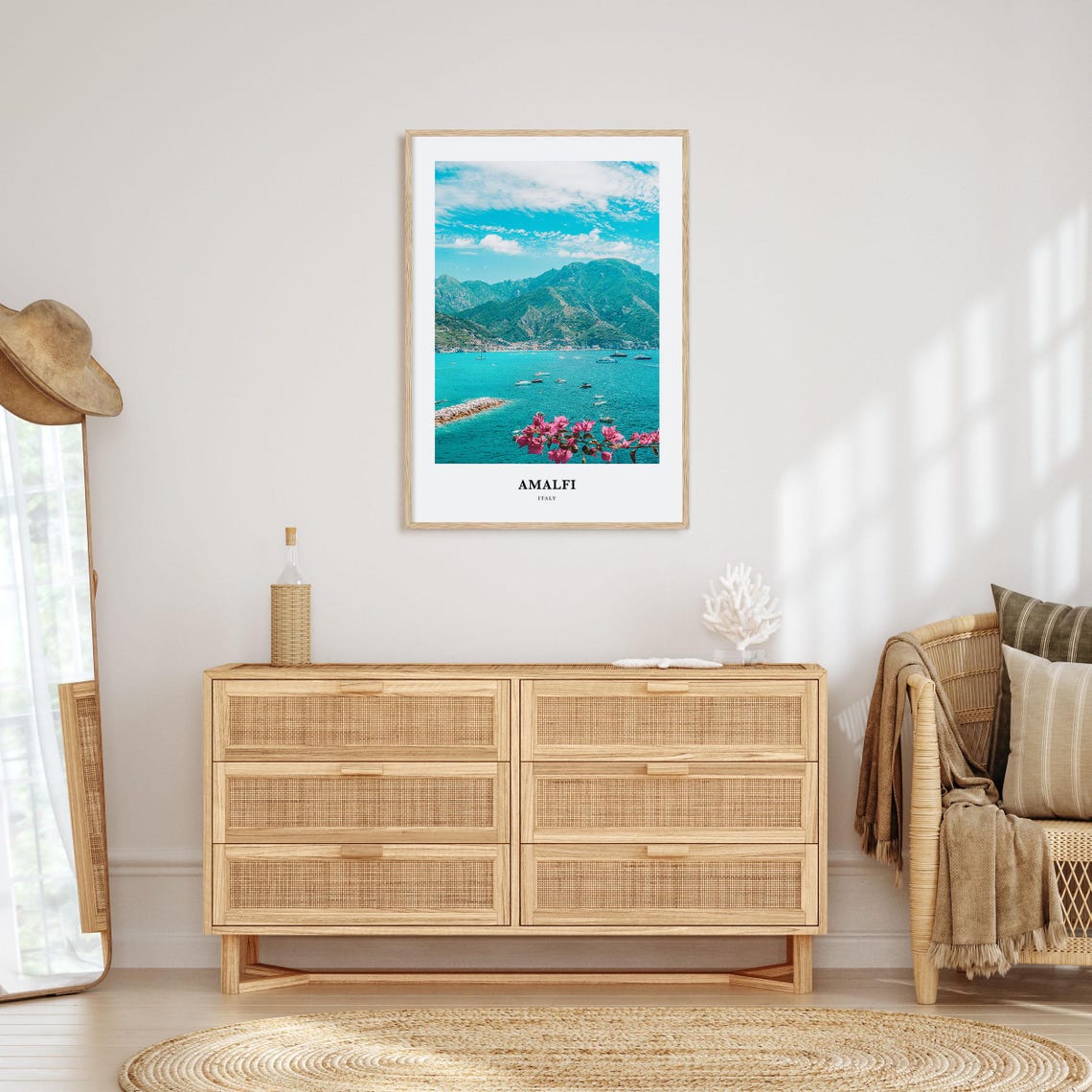 Amalfi Print Amalfi Photo Poster Amalfi Travel Wall Art Amalfi Map Print Amalfi Photography Print Amalfi Wall Dcor Italy - Image 2