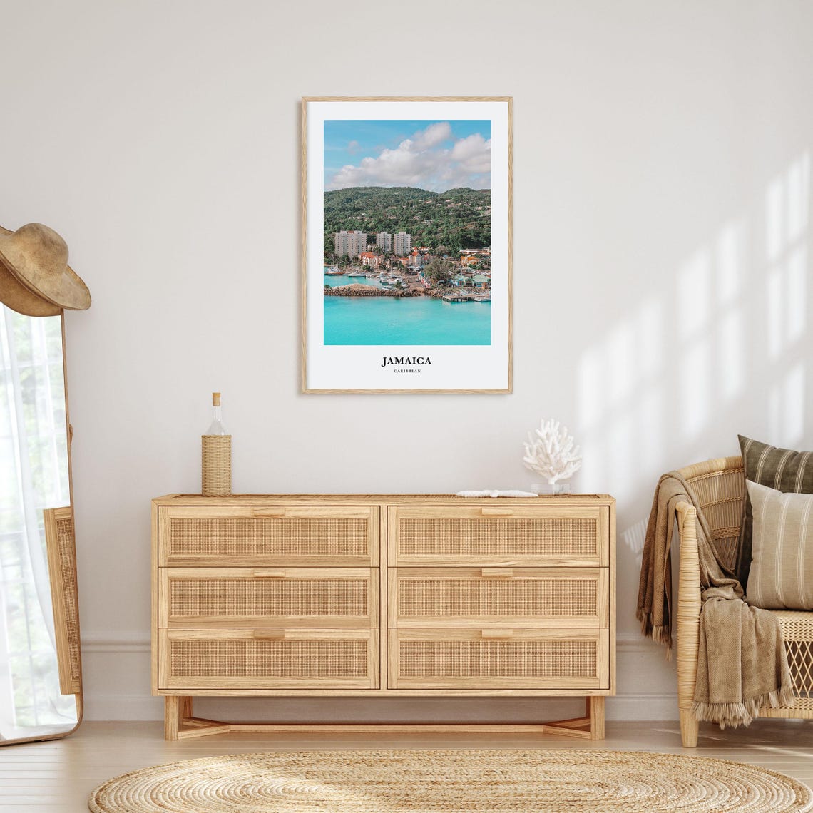 Jamaica Print No 2 Jamaica Photo Poster Jamaica Travel Wall Art Jamaica Map Print Jamaica Photography Jamaica Wall Dcor Caribbean - Image 2