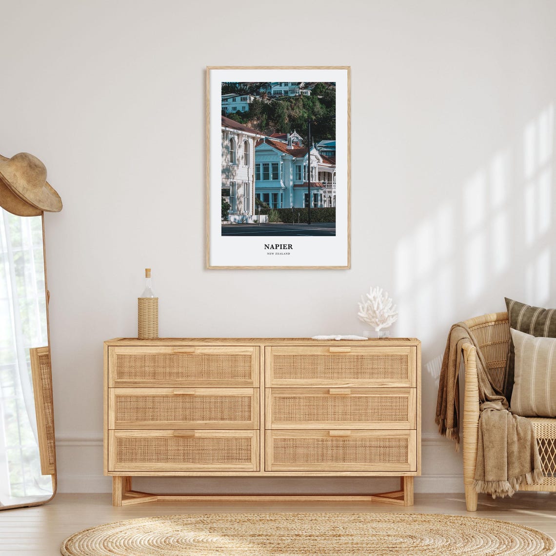 Napier Print Napier Photo Poster Napier Travel Wall Art Napier Map Print Napier Photography Print Napier Wall Dcor New Zealand - Image 2
