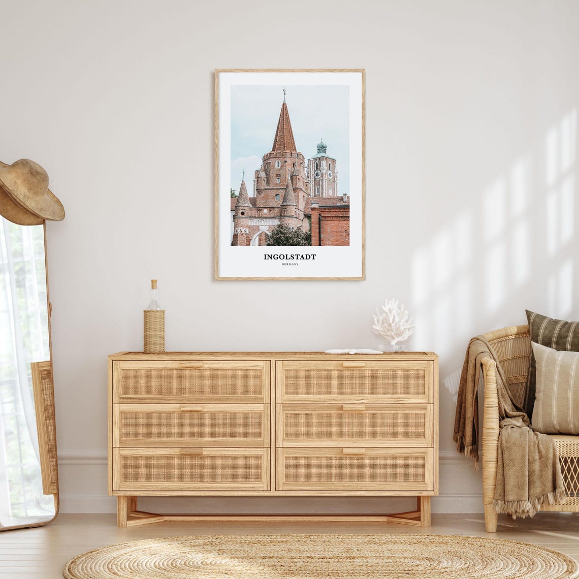 Ingolstadt Print Ingolstadt Photo Poster Ingolstadt Travel Wall Art Ingolstadt Map Print Ingolstadt Photography Ingolstadt Germany - Image 2