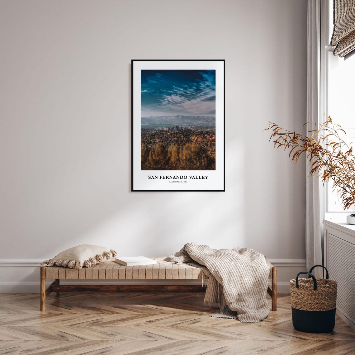 San Fernando Valley Print No 3 San Fernando Valley Photo Poster San Fernando Valley Art San Fernando Map San Fernando California Usa - Image 3