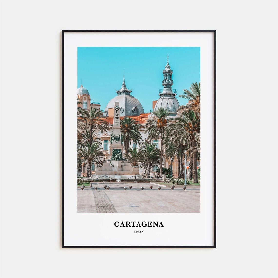 Cartagena Print Spain No 2 Cartagena Photo Poster Cartagena Travel Wall Art Cartagena Map Print Cartagena Photography Cartagena Wall