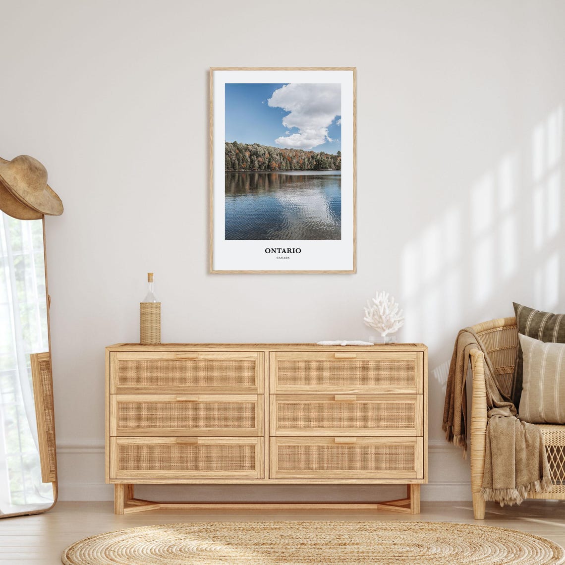 Ontario Print Ontario Photo Poster Ontario Travel Wall Art Ontario Map Print Ontario Photography Print Ontario Wall Dcor Canada - Image 2