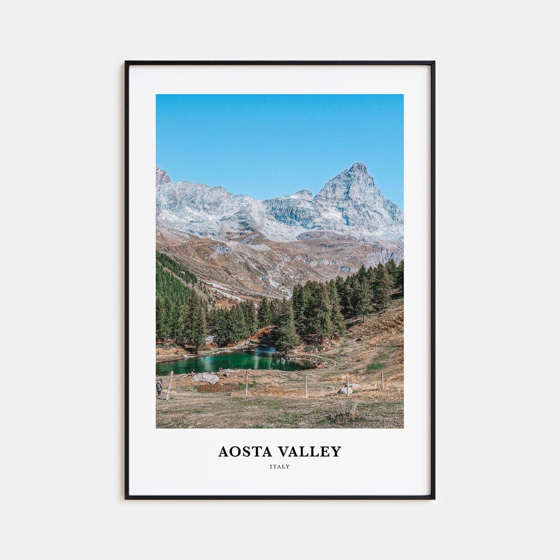 Aosta Valley Print Aosta Valley Photo Poster Aosta Travel Wall Art Aosta Map Print Aosta Photography Print Aosta Wall Dcor Italy