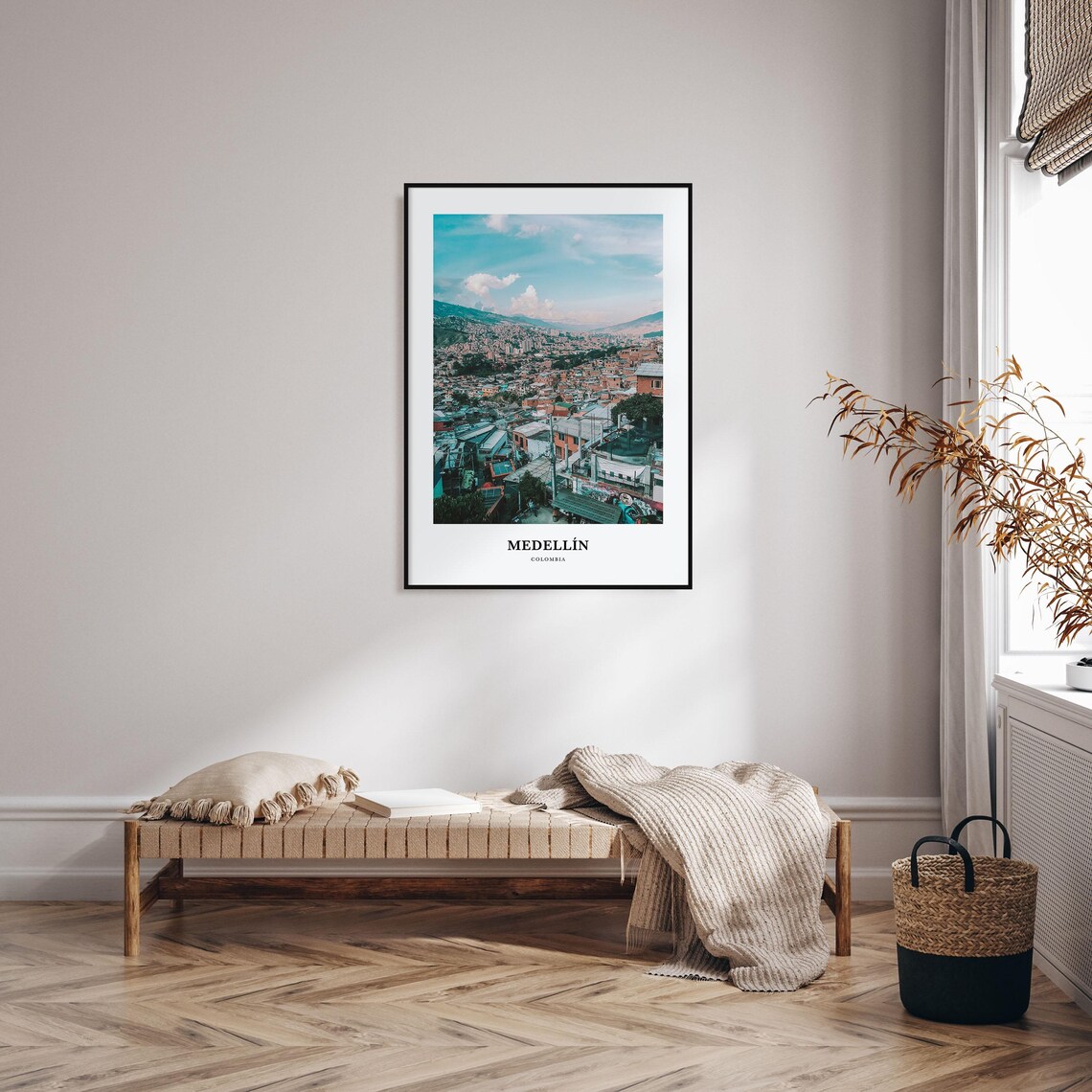 Medellin Travel Poster, Colombia Wall Art Print - Image 3