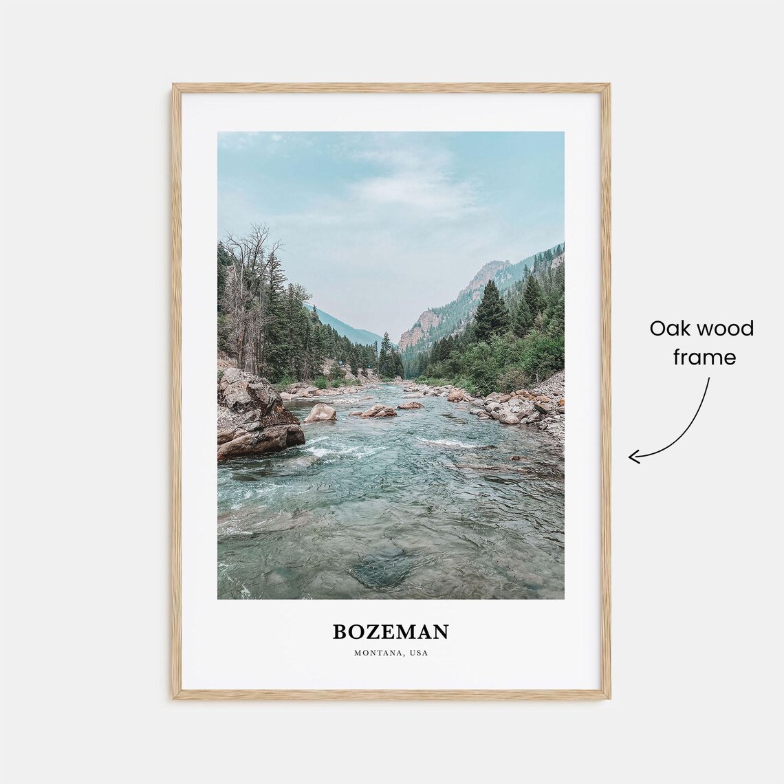 Bozeman Montana Travel Poster, Place Decor - Image 3