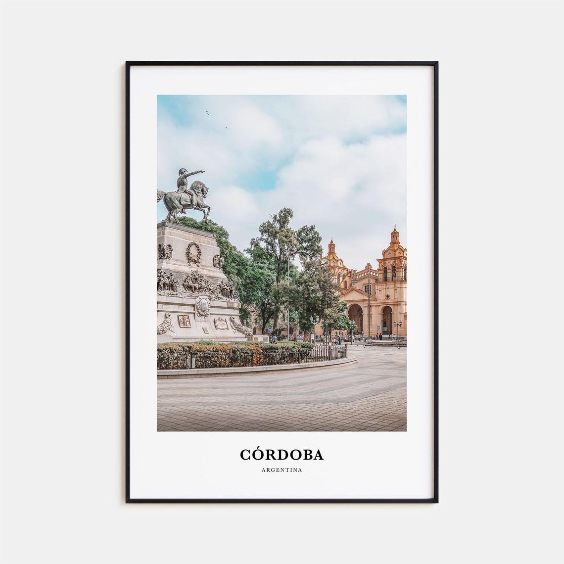 Cordoba Print Argentina Cordoba Photo Poster Cordoba Travel Wall Art Cordoba Map Print Cordoba Photography Print Cordoba Wall Dcor