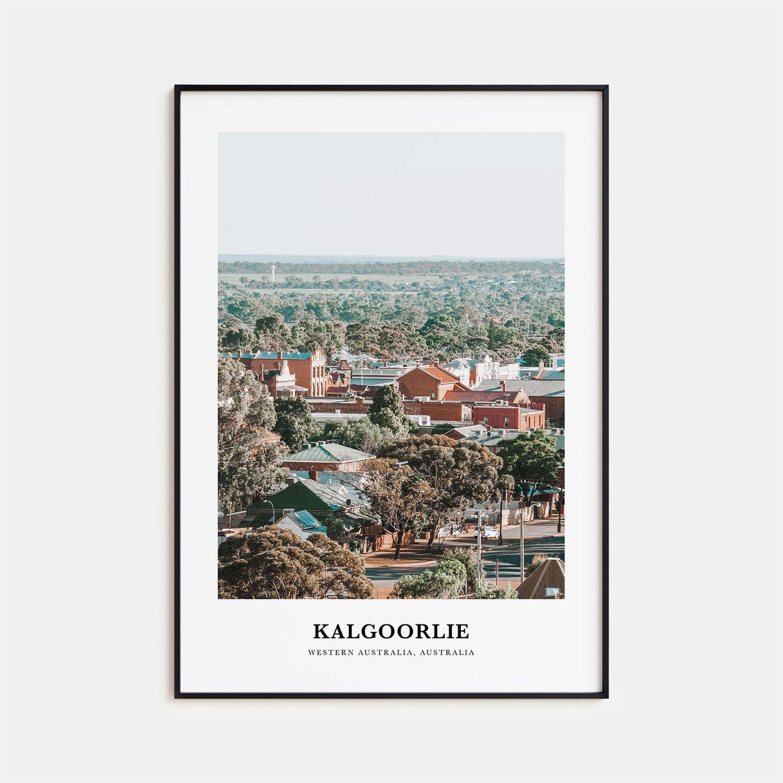 Kalgoorlie Print Kalgoorlie Photo Poster Kalgoorlie Travel Wall Art Kalgoorlie Map Print Kalgoorlie Photography Print Western Australia