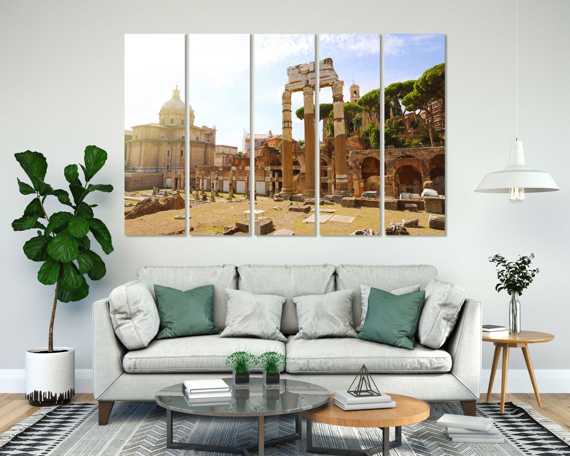 Architecture And Landmark Of Antique Rome Picture Art For Wall Italy Art For Gift Italy Decoration Antique Rome Pictures Print On - Image 7