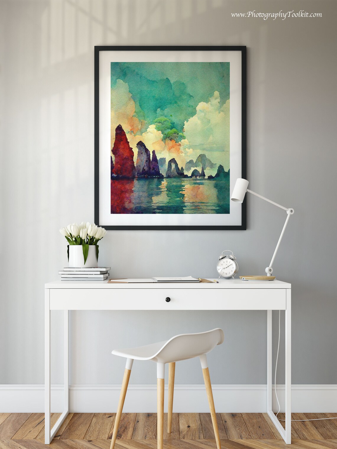 Vietnam Ha Long Bay Travel Poster, Wall Decor - Image 2