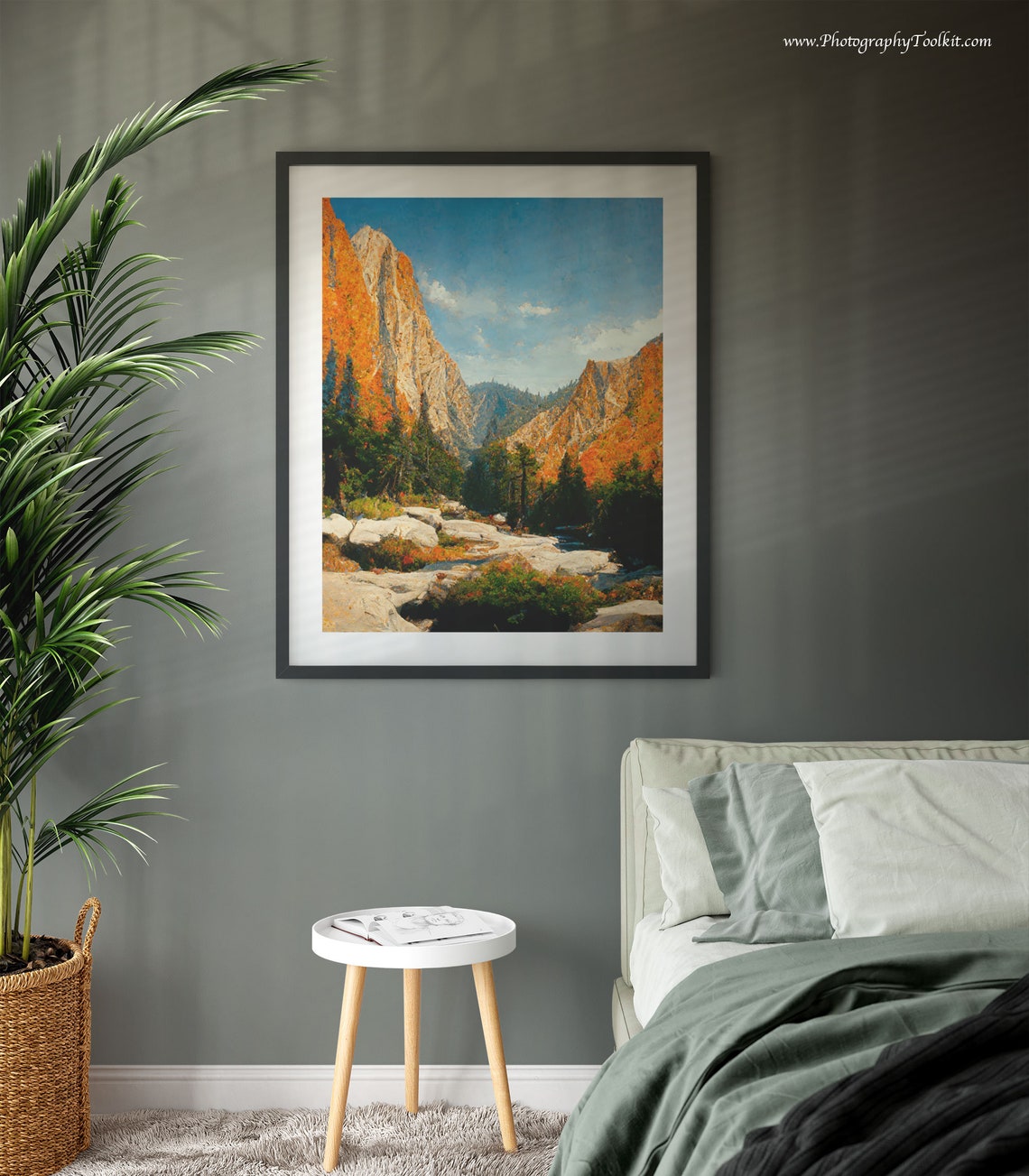 Kings Canyon National Park Print Kings Canyon Wall Art Kings Canyon Art Print Kings Canyon National Park Poster Vintage Travel Poster - Image 3