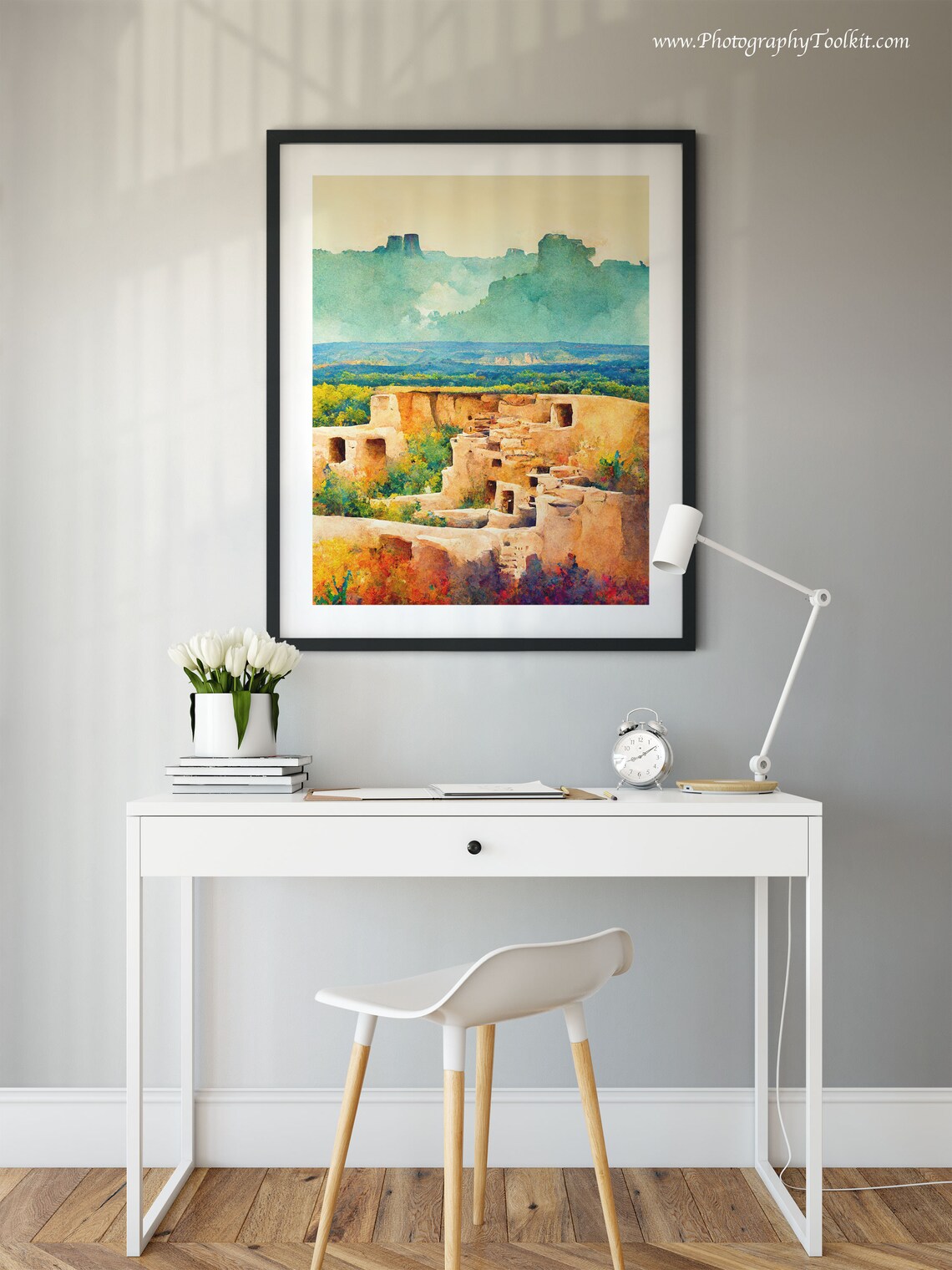 Mesa Verde National Park Art Print, Nature Poster - Image 2