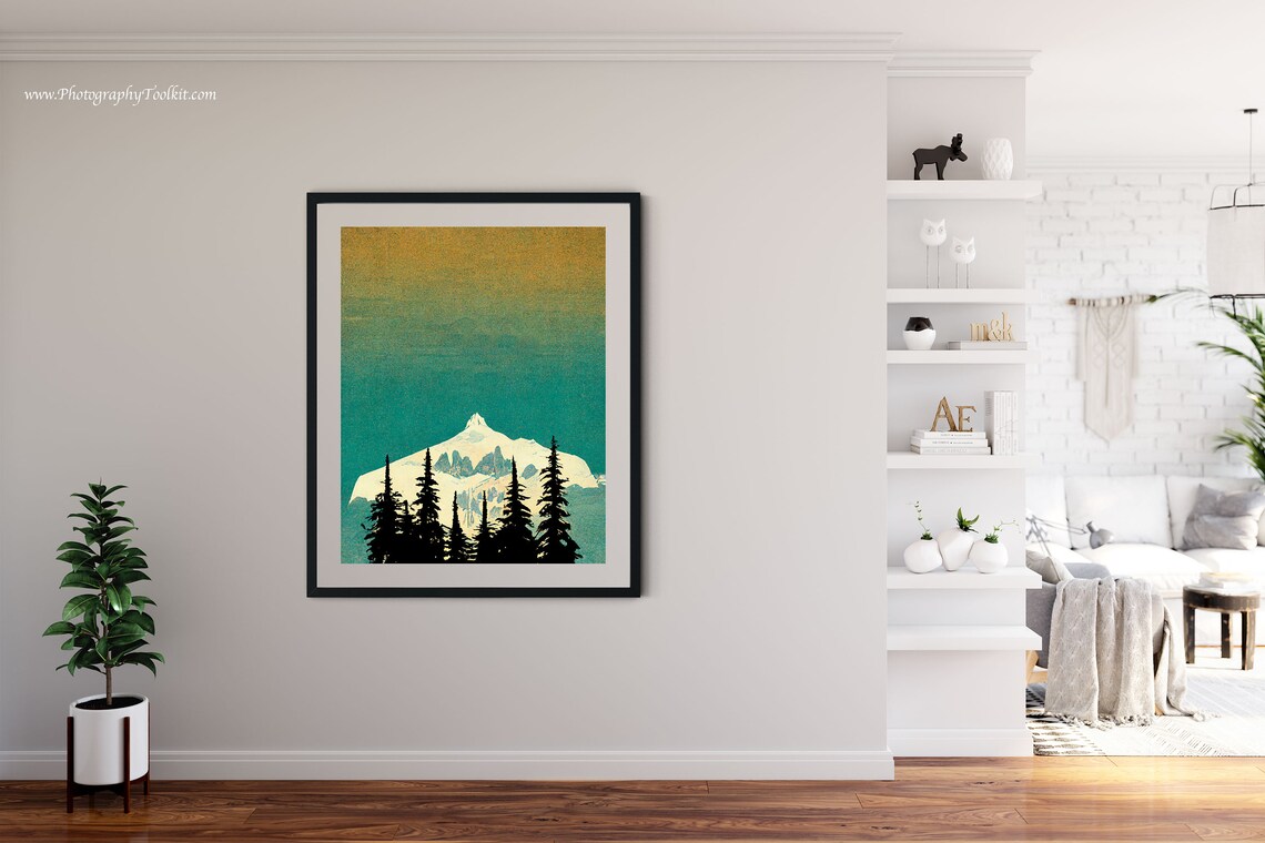 North Cascades National Park Print North Cascade Mountains National Park Art National Park Poster National Park Print Travel Art Print - Image 4